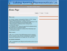 Tablet Screenshot of lukangamerica.com